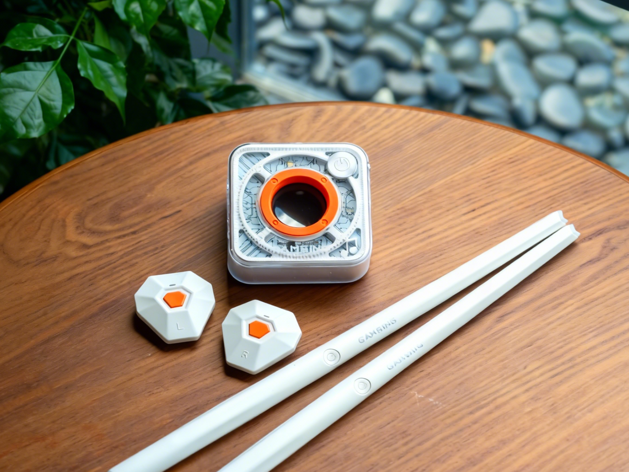 Gamsing air drum kit with sensors and sticks for quiet home practice