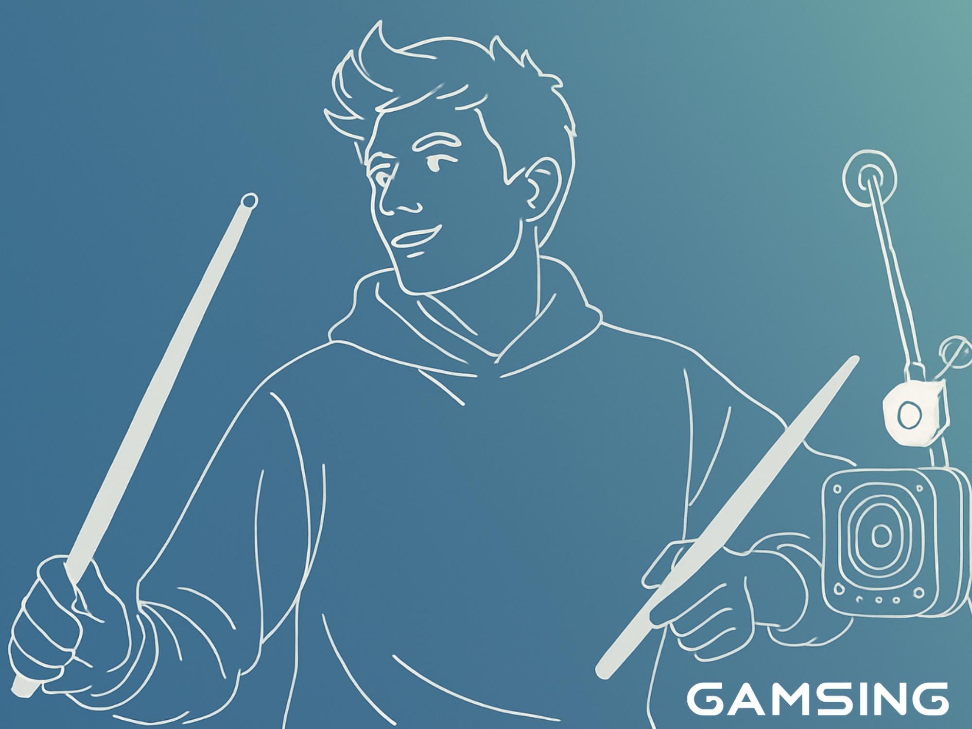 Beginner rhythm training challenges explained with Gamsing Air Drum