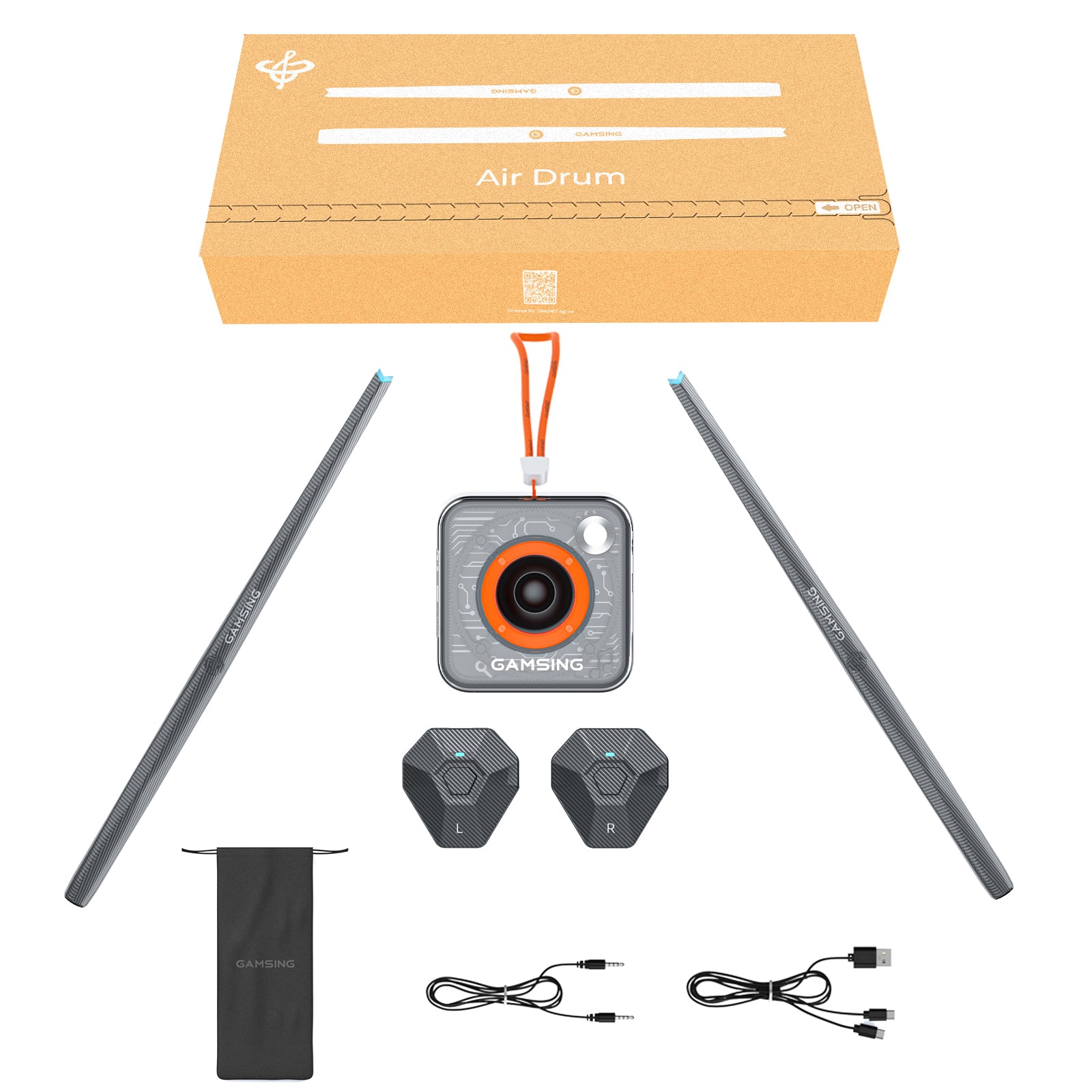 Gamsing A2 Carbon Fiber Air Drum Kit