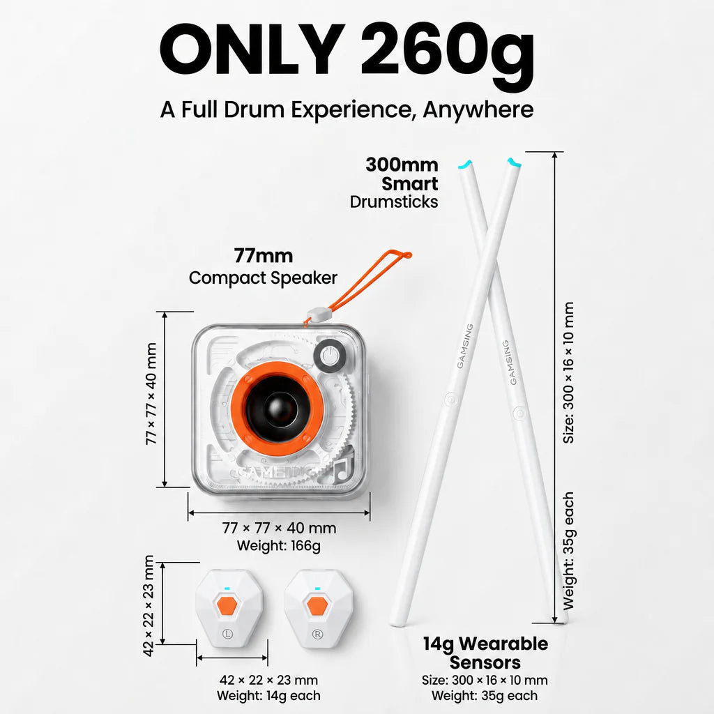 Gamsing A2 Air Drum Kit